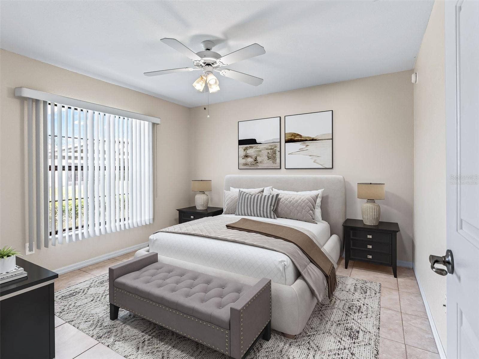 Virtually Staged Bedroom 2
