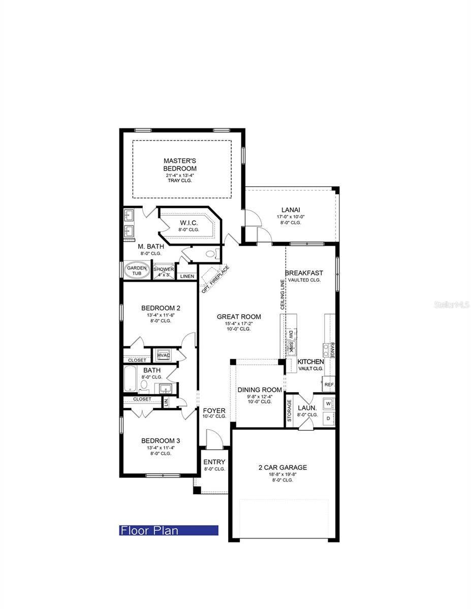2413 NW 23RD AVENUE, Ocala, FL 34475 Floor Plan 1970 model