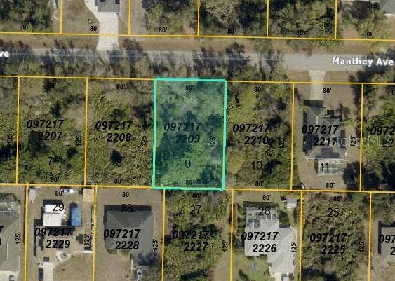 Property photo for MANTHEY AVENUE, North Port, FL