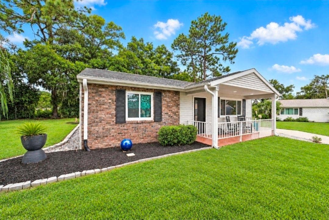 9282 SW 109TH LANE, Ocala, FL 34481 Landscaping upgraded for modern look and easy maintenance