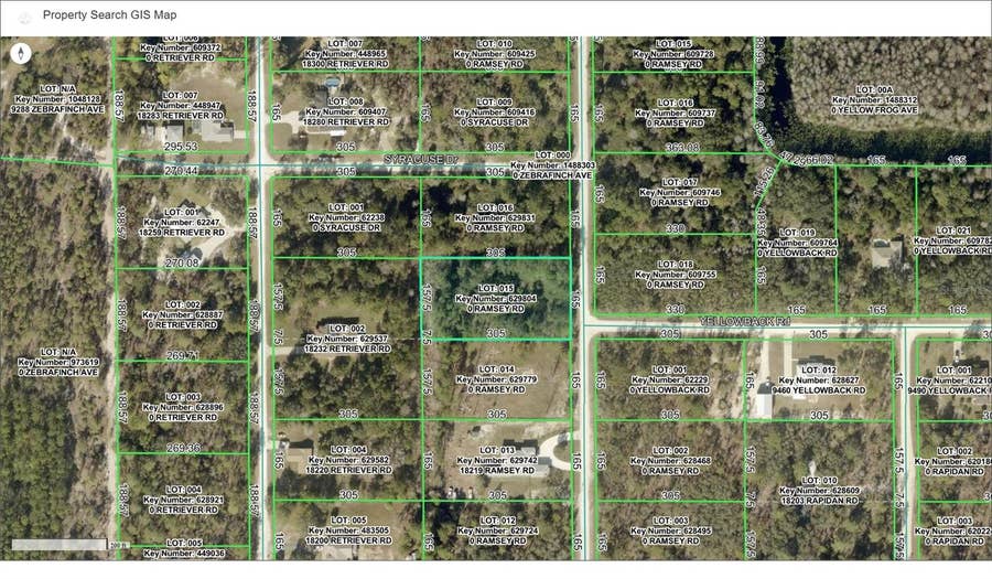 Property photo for 18251 RAMSEY ROAD, Weeki Wachee, FL