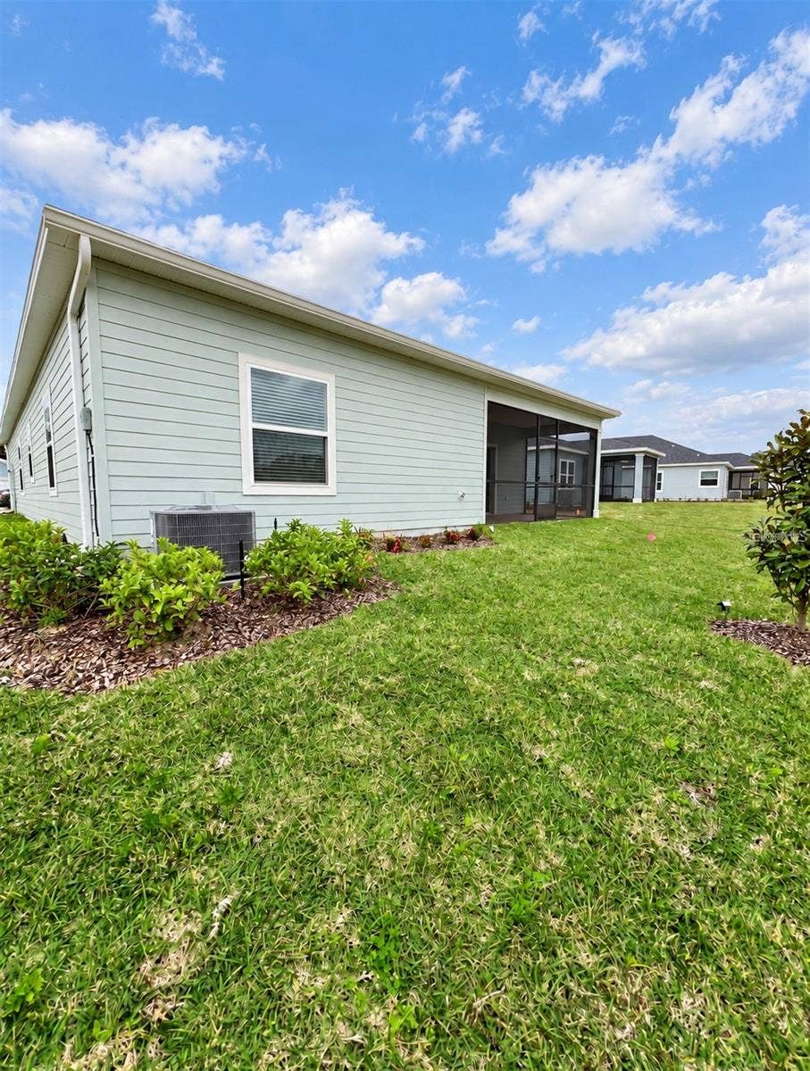 1843 NW 44TH COURT ROAD, Ocala, FL 34482 BACKYARD (NOW FULLY FENCED)