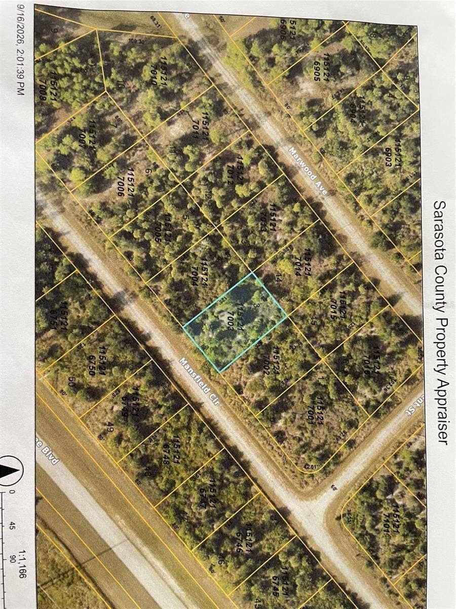 Property photo for LOT 3 MANSFIELD CIRCLE, North Port, FL