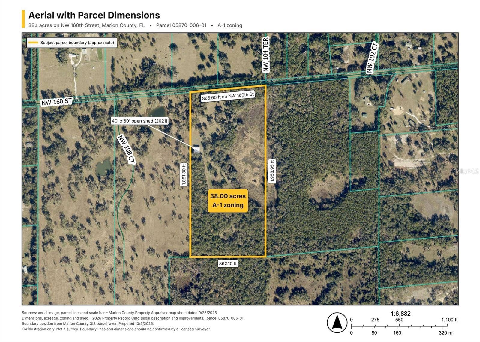 NW 160TH STREET, Reddick, FL 32686