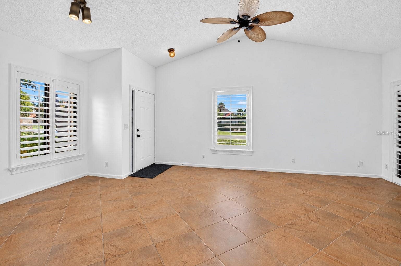 Main door to living room