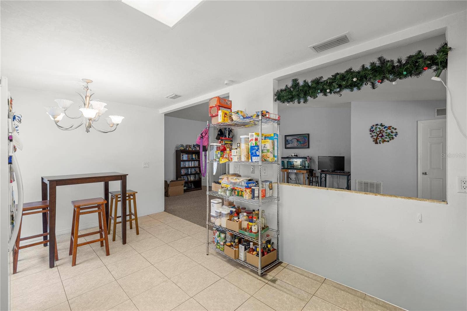 7910 SW 202ND COURT, Dunnellon, FL 34431 KITCHEN TO LIVING BREAKFAST BAR