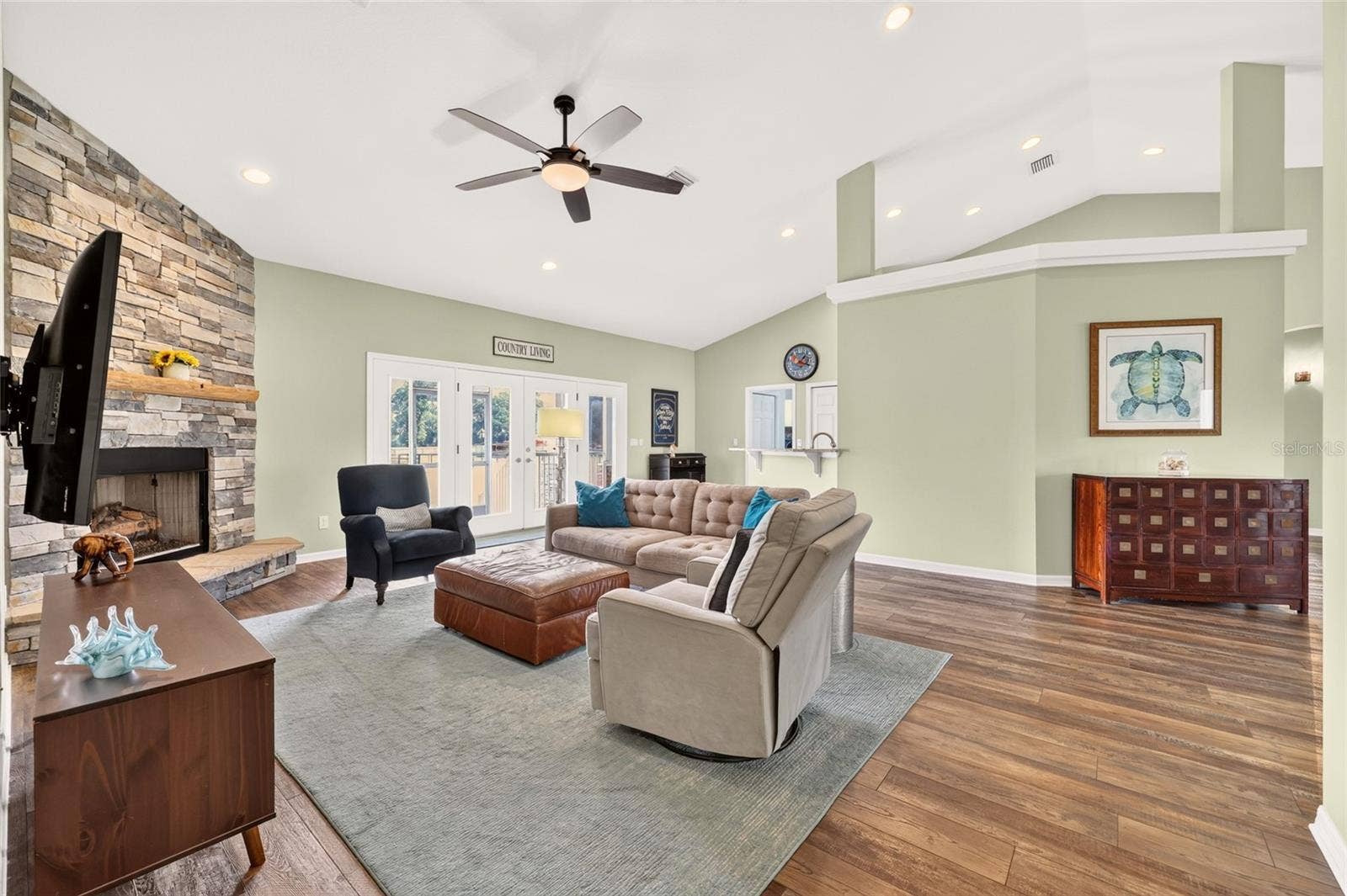 2556 NE 120TH STREET, Anthony, FL 32617 Luxury Vinyl Plank Flooring throughout the home.