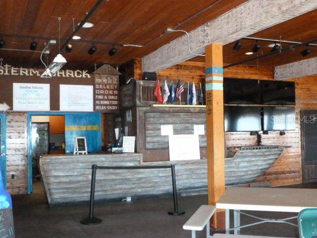 Steam Shack downstairs. Yummy