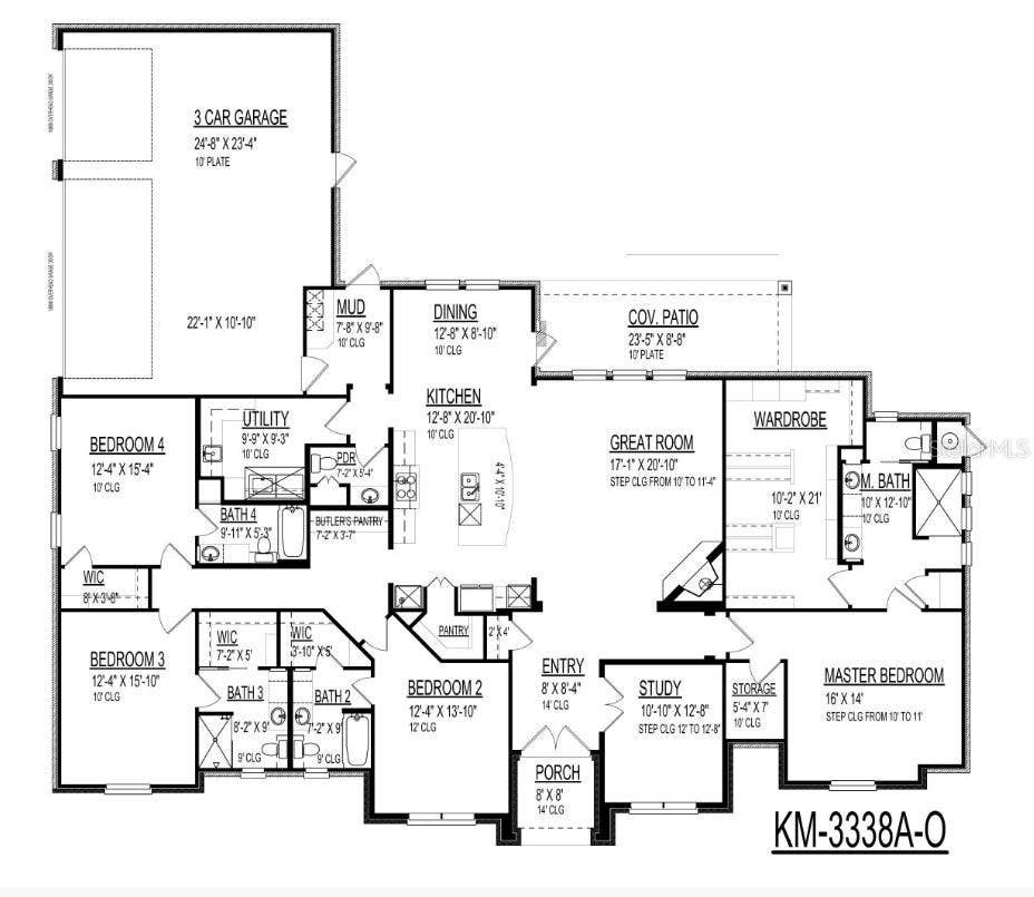 The Milton Floor Plan
