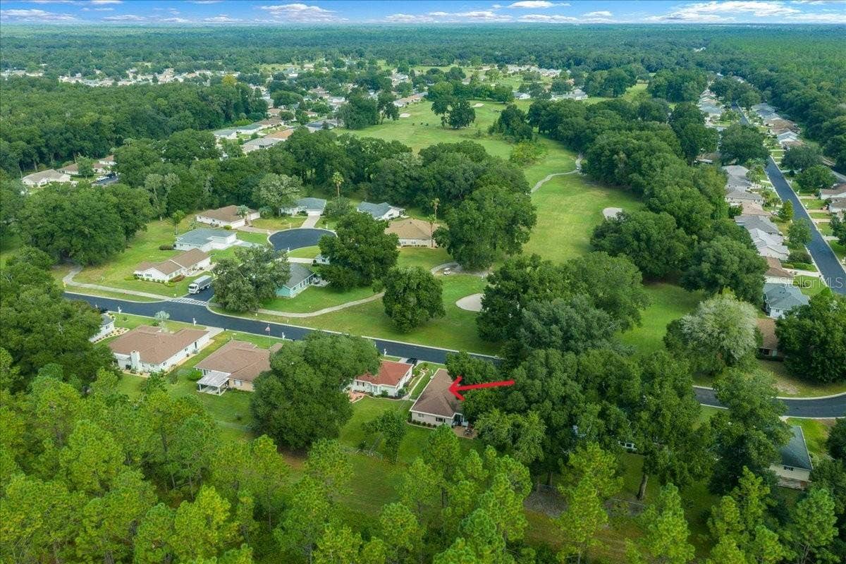 Golf Course in front.Preserve in back