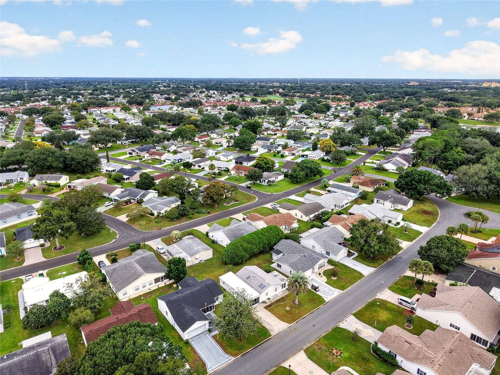 Aerial Neighborhood View