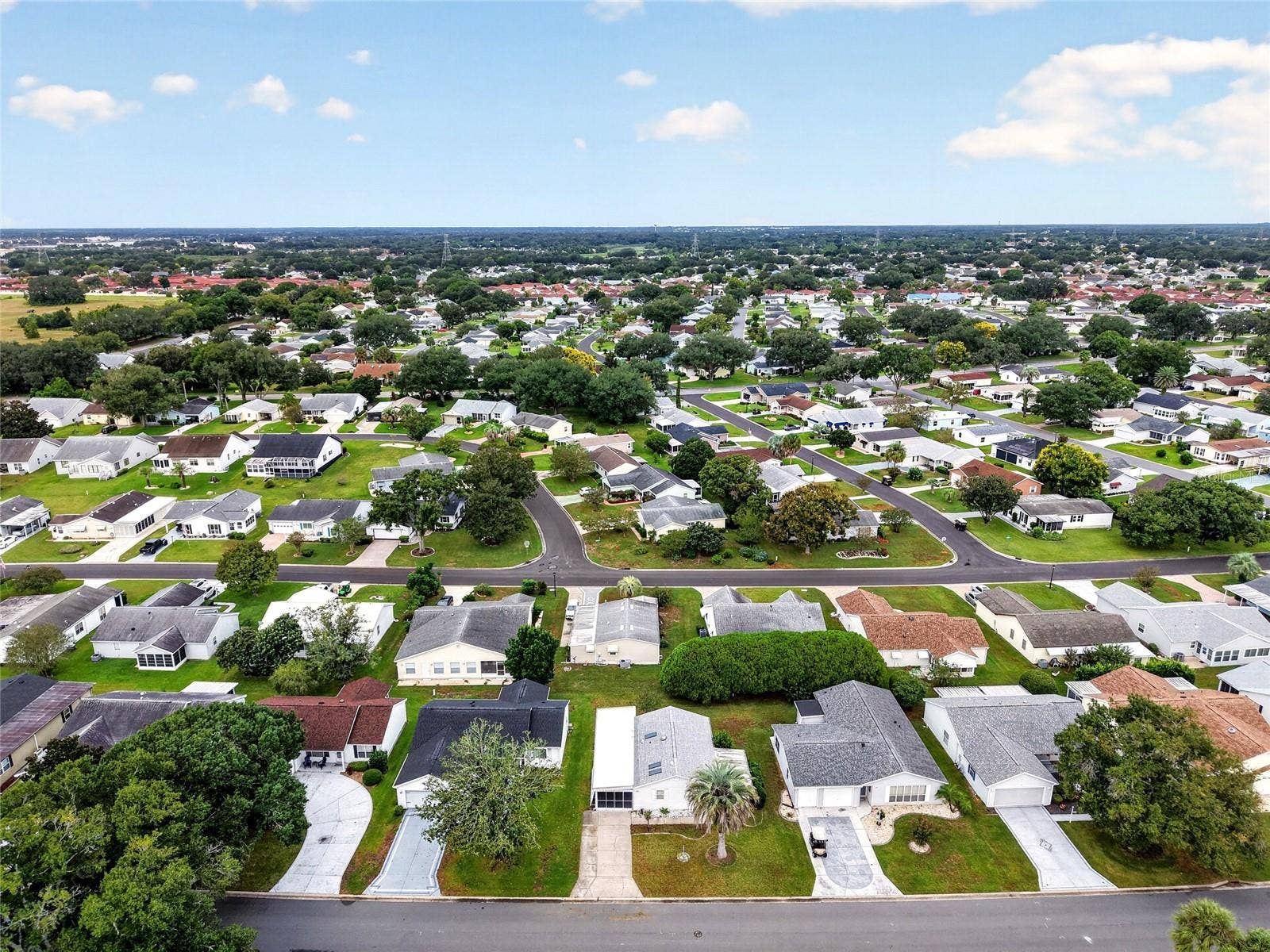 Aerial Neighborhood View