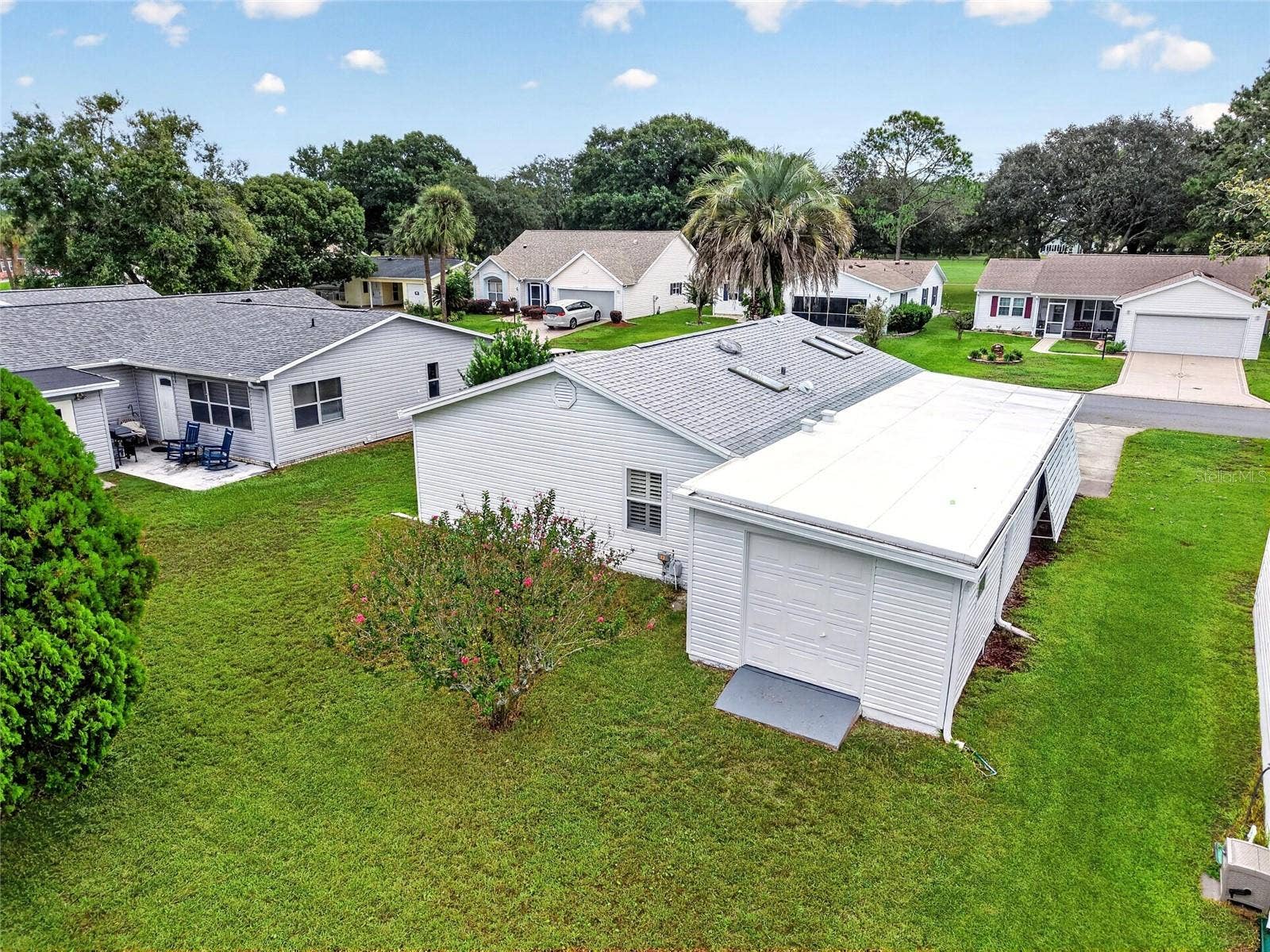 Aerial Rear View