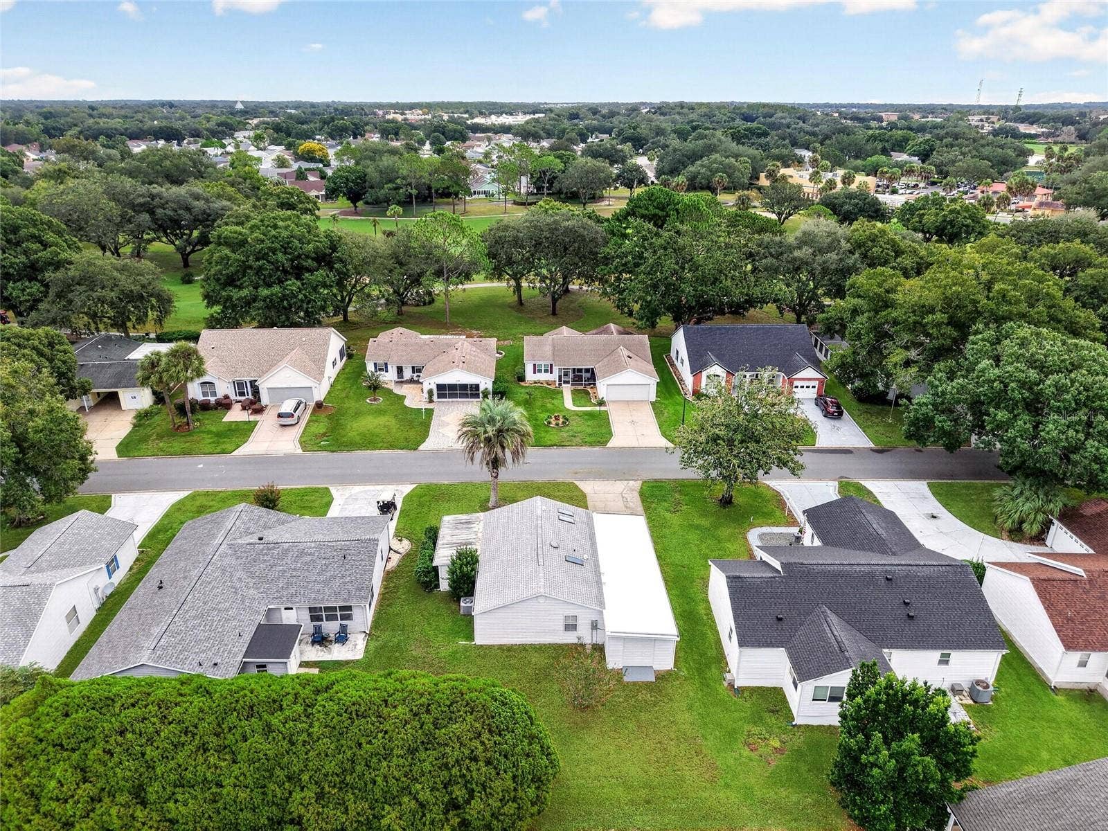 Aerial Neighborhood View