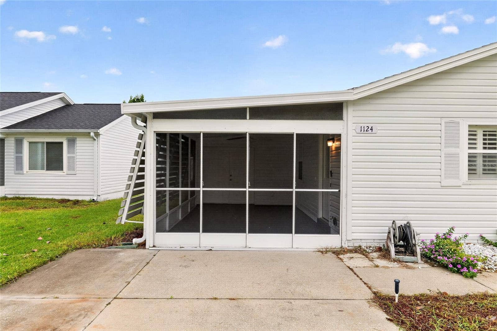 Front Entry and Screened Porch