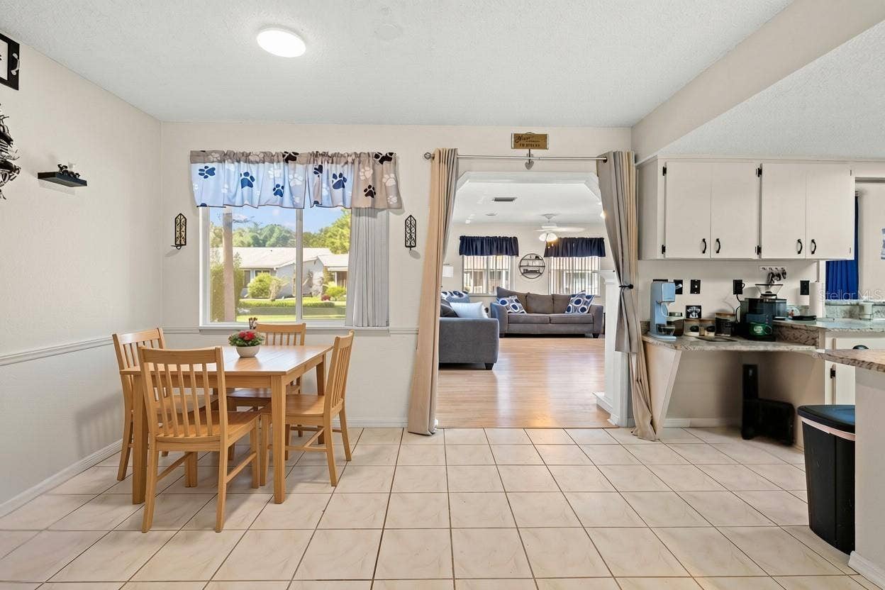 11530 SW 84TH AVENUE ROAD, Ocala, FL 34481 Virtualy Staged Dining Room