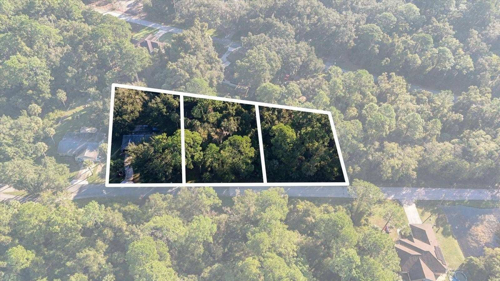 11129 W CEDAR LAKE DRIVE, Crystal River, FL 34428 Left to Right House lot 26, vacant lot 25, vacant l0t 24