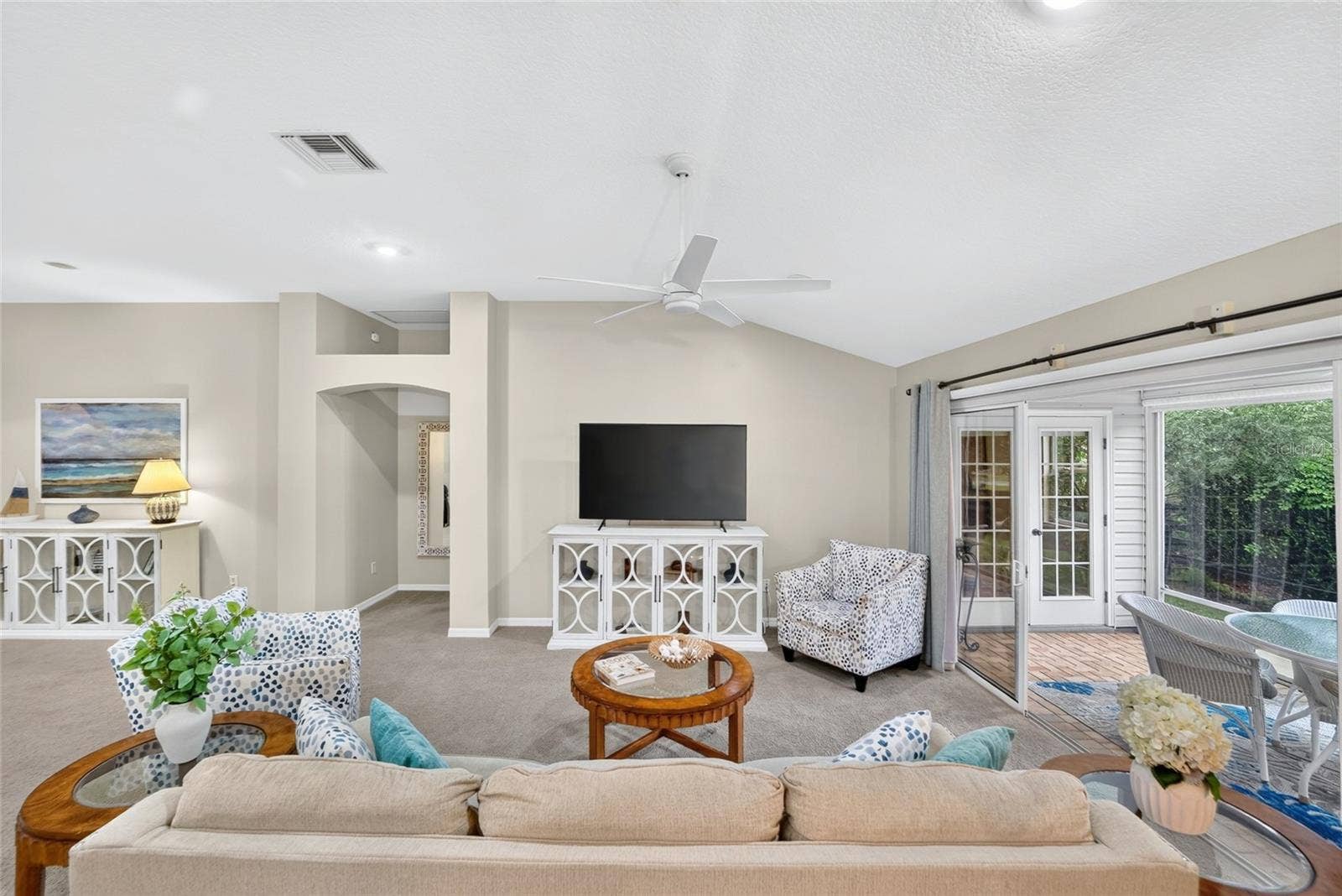 Space for all your furniture in this family room
