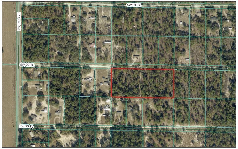 4.62 acres A1 Outlined in red