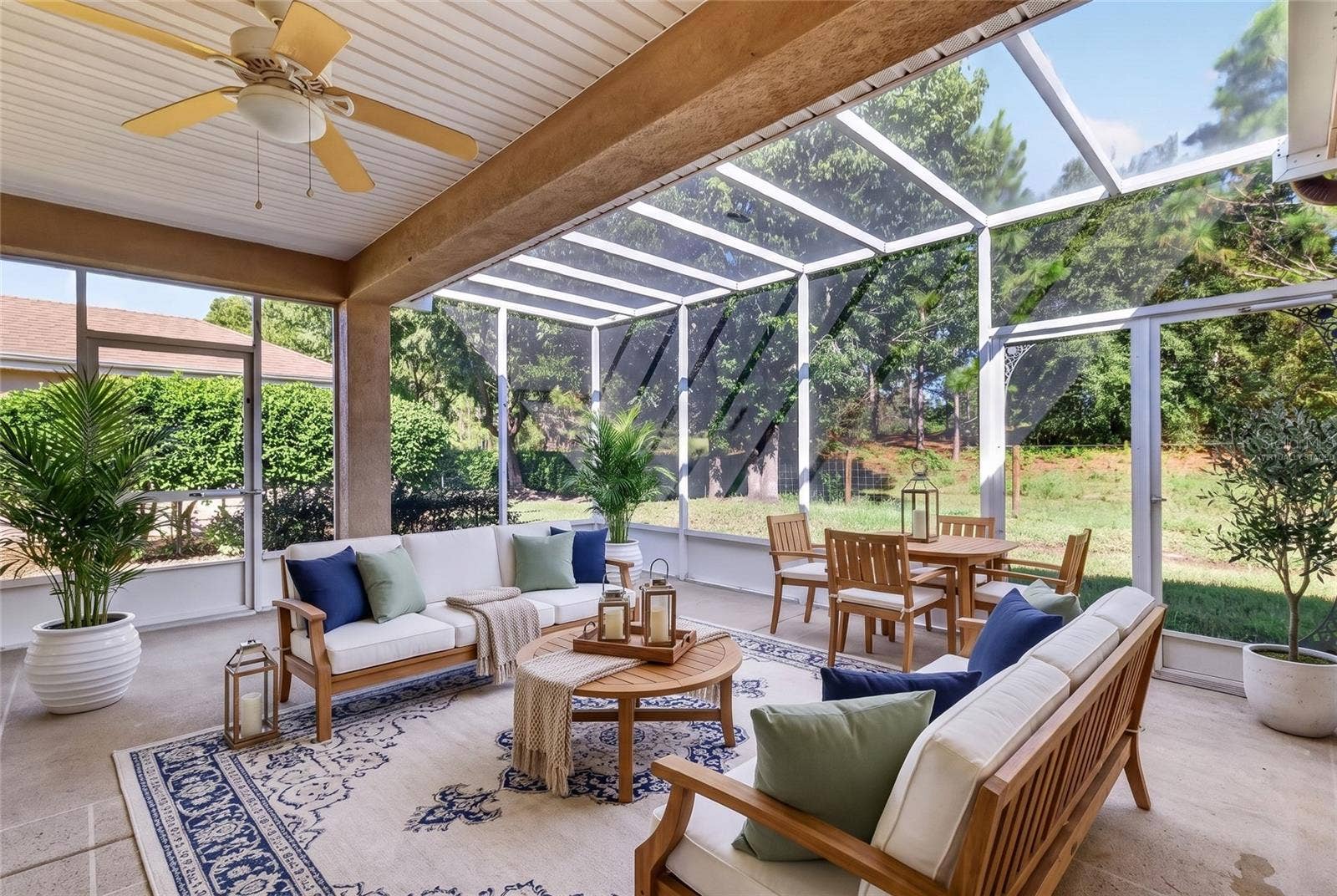 Lanai Virtually Staged