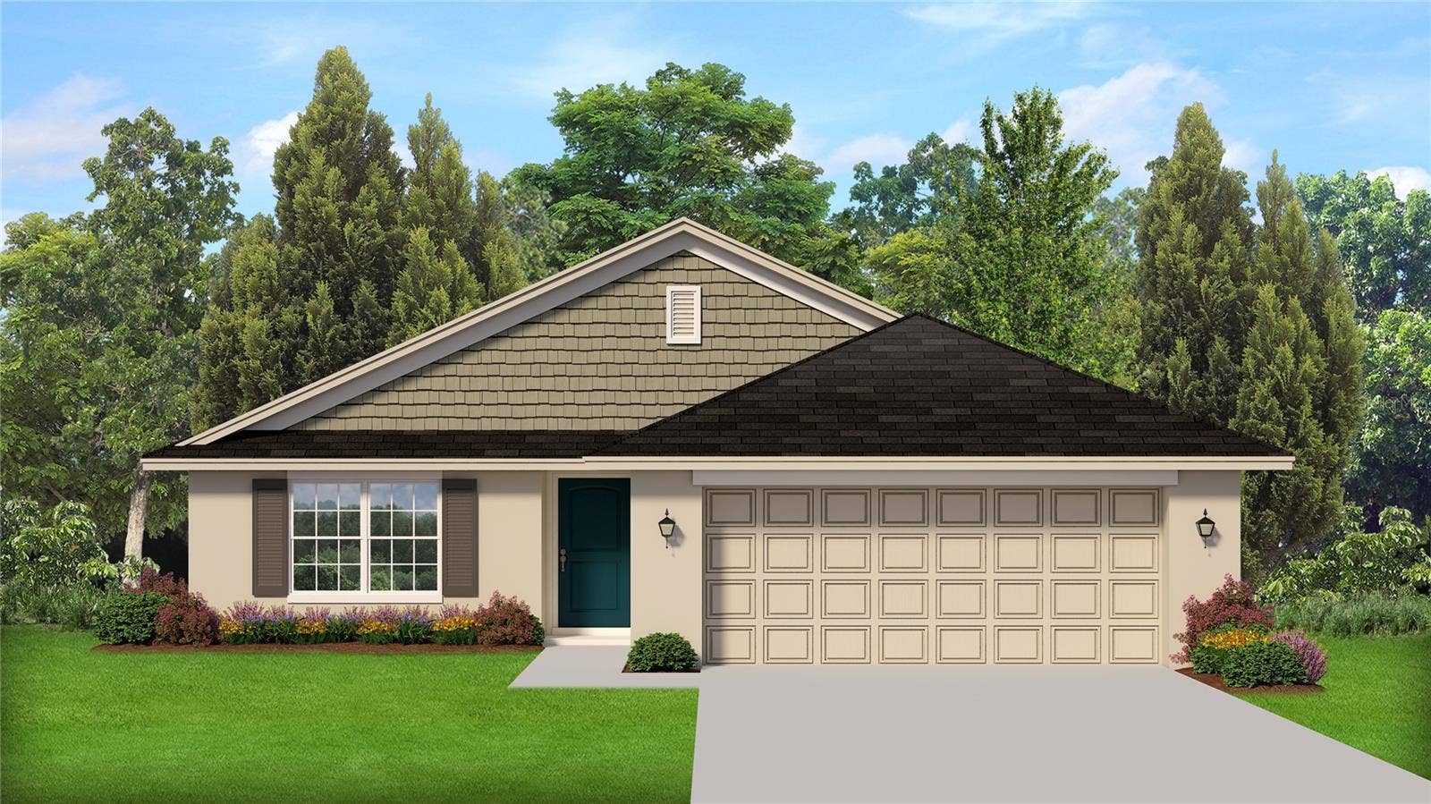 11603 GRACE ROAD, Weeki Wachee, FL 34614 Rendering only. Not actual house or colors