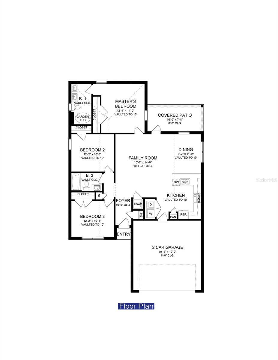 11603 GRACE ROAD, Weeki Wachee, FL 34614 floor plan