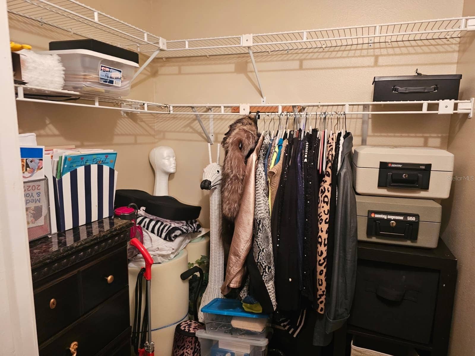 primary walk in closet