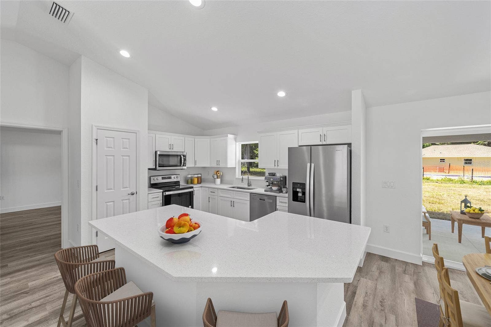 Model Home Kitchen Virtually Stage