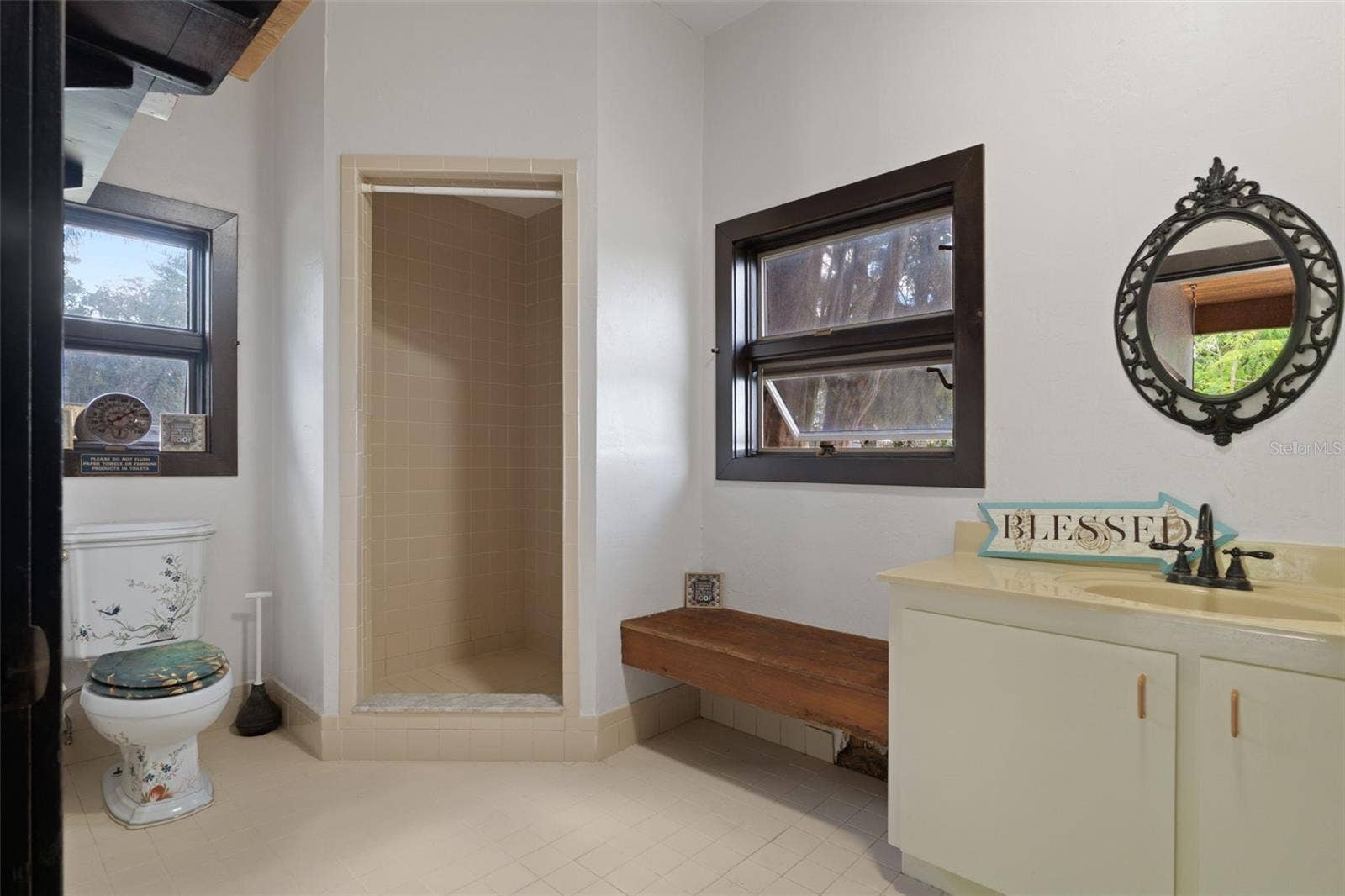 Bathroom in casita