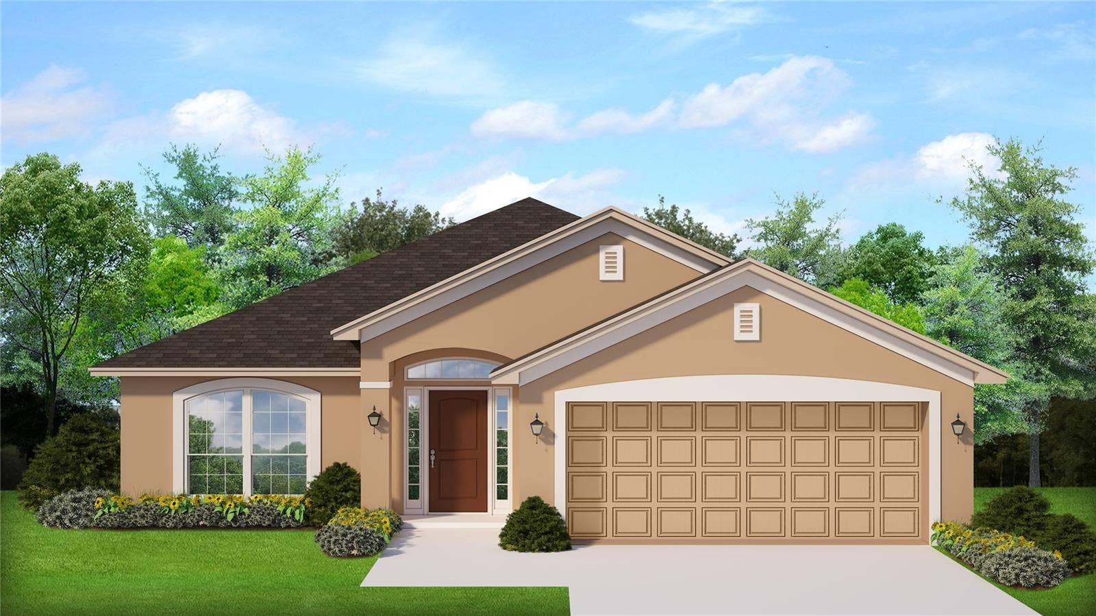 Rendering of home for illustrative purposes only.  Colors and features will vary!
