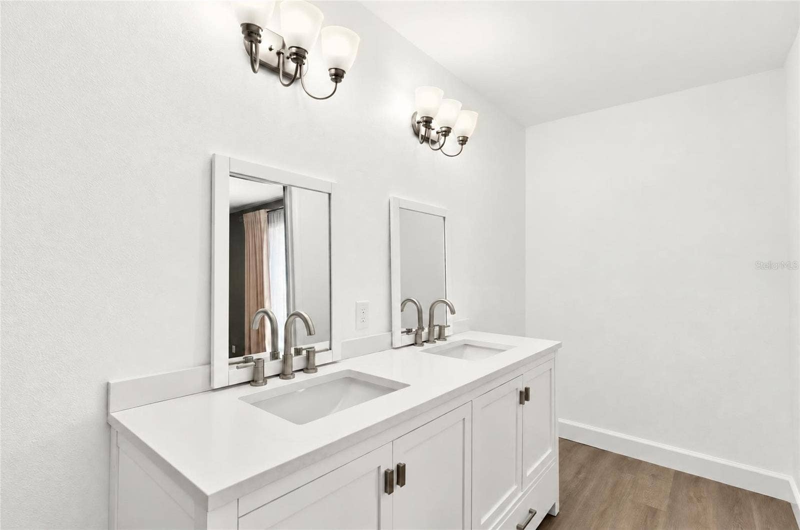 Master Bathroom with Dual Vanities