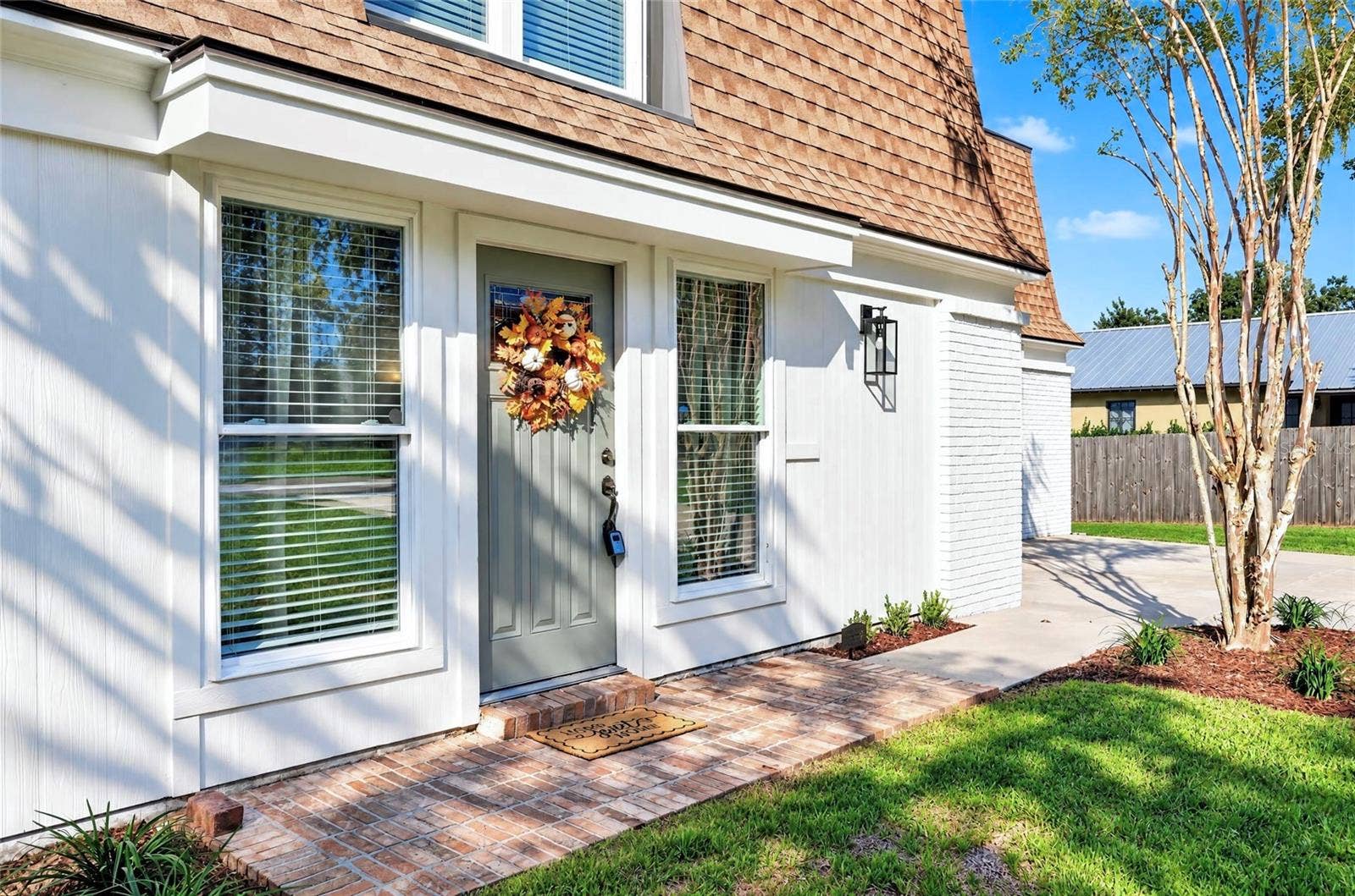 Brick Entryway
