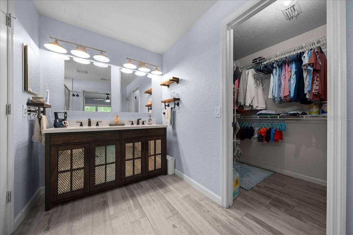 PRIMARY BATH & CLOSET