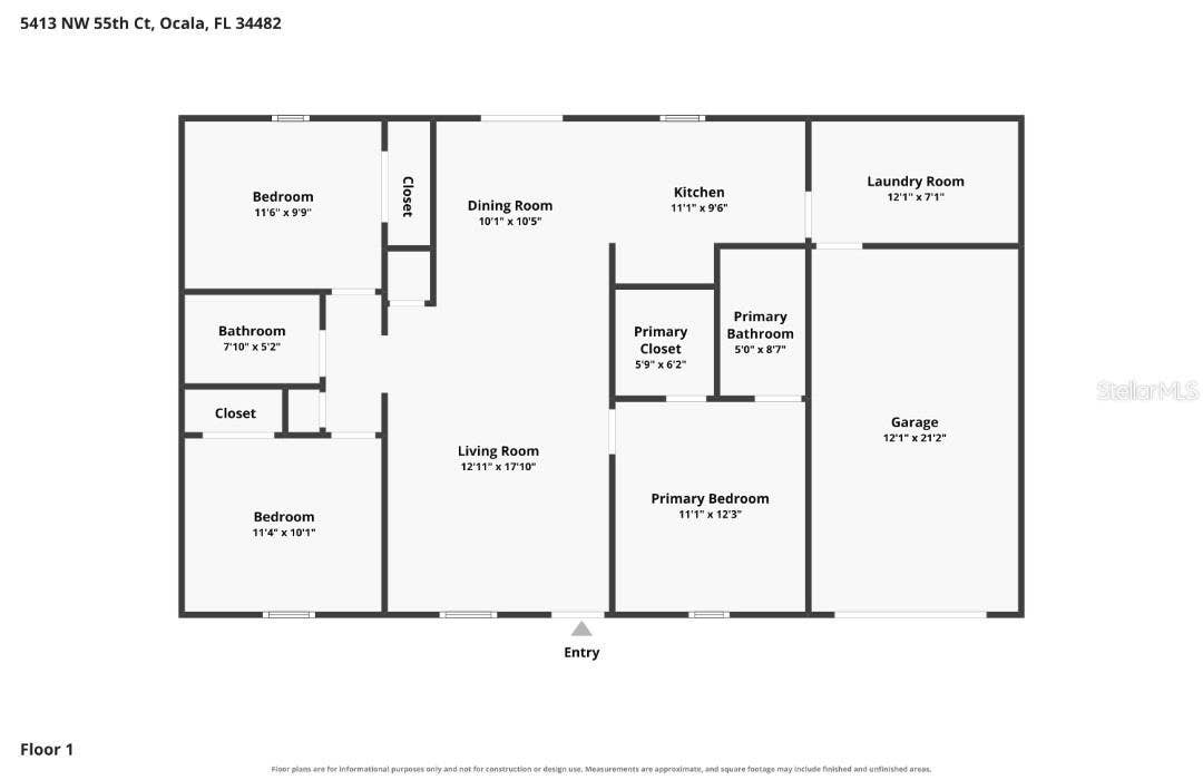 5413 NW 55TH COURT, Ocala, FL 34482 5413 NW 55TH COURT, Ocala, FL 34482