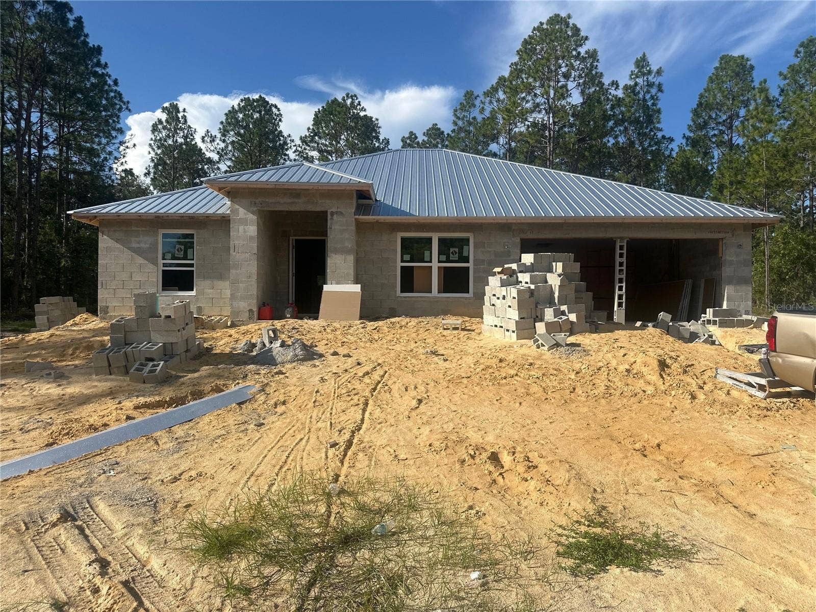6232 SW 204TH AVENUE, Dunnellon, FL 34431 Actual home under construction