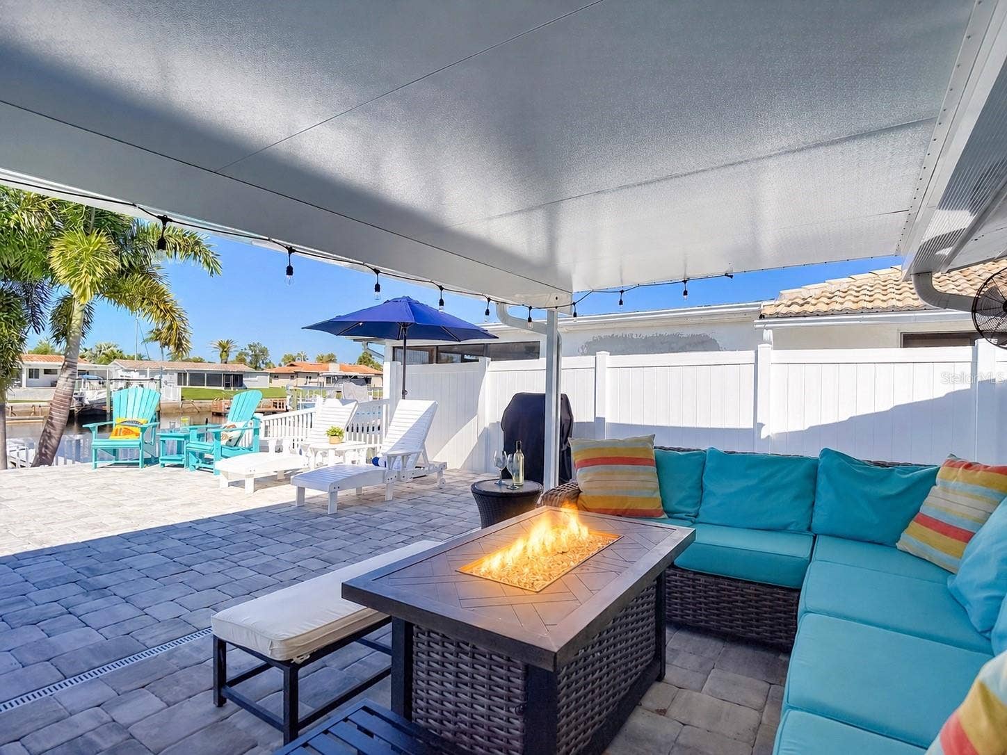 Entertainment patio