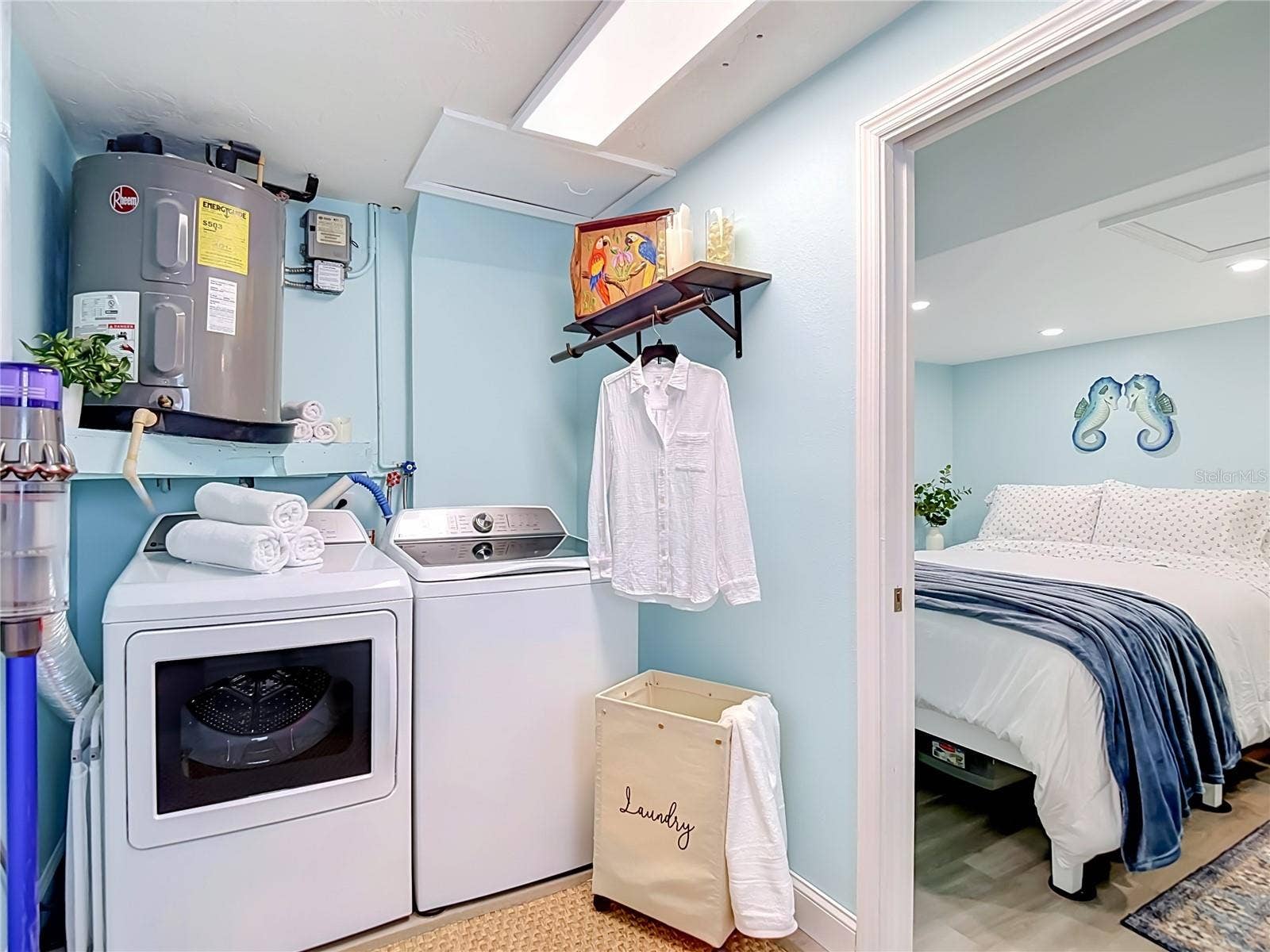Inside Laundry room
