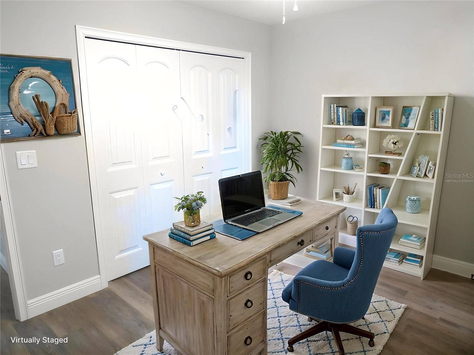 Guest bedroom 1 virtually staged