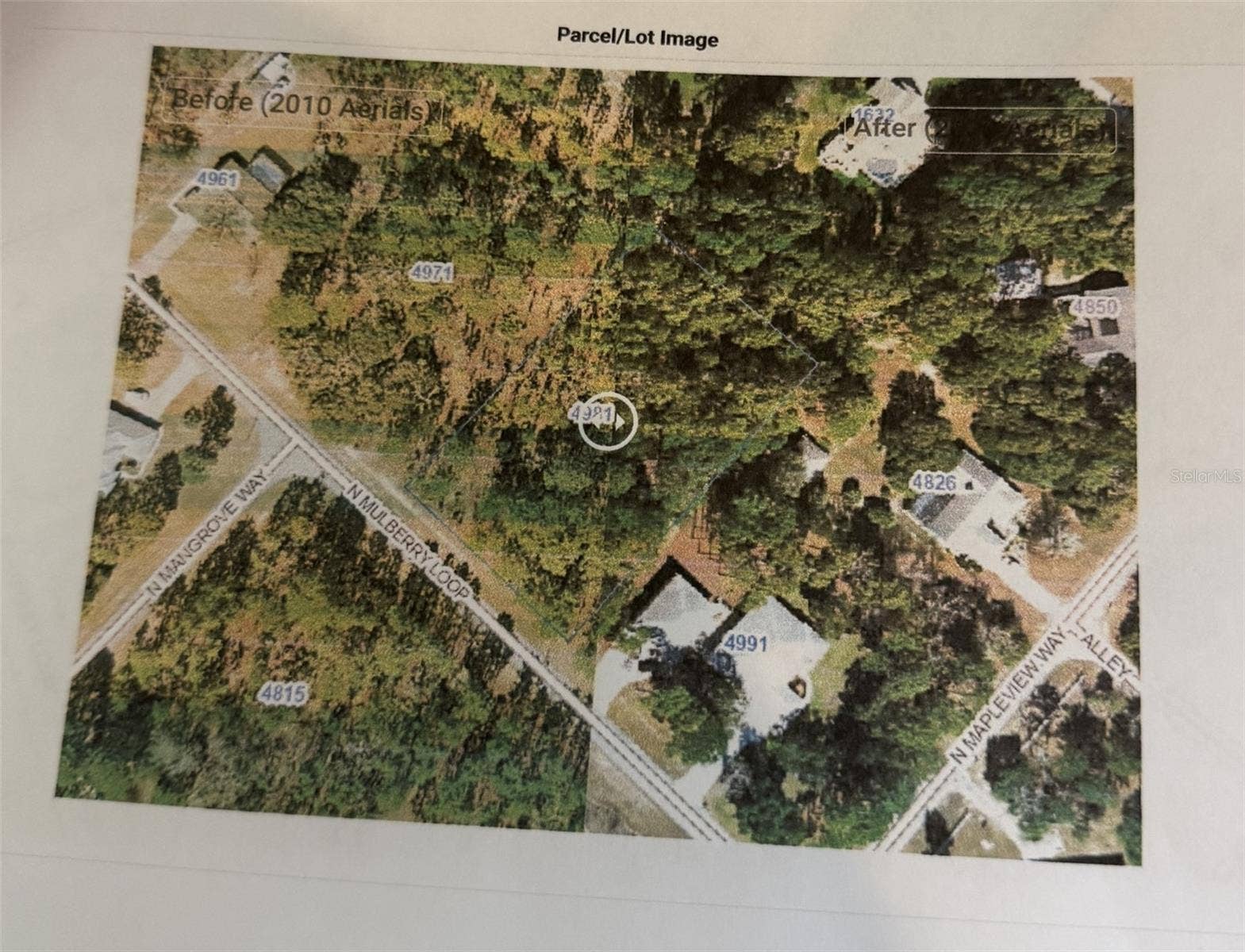 Site of home