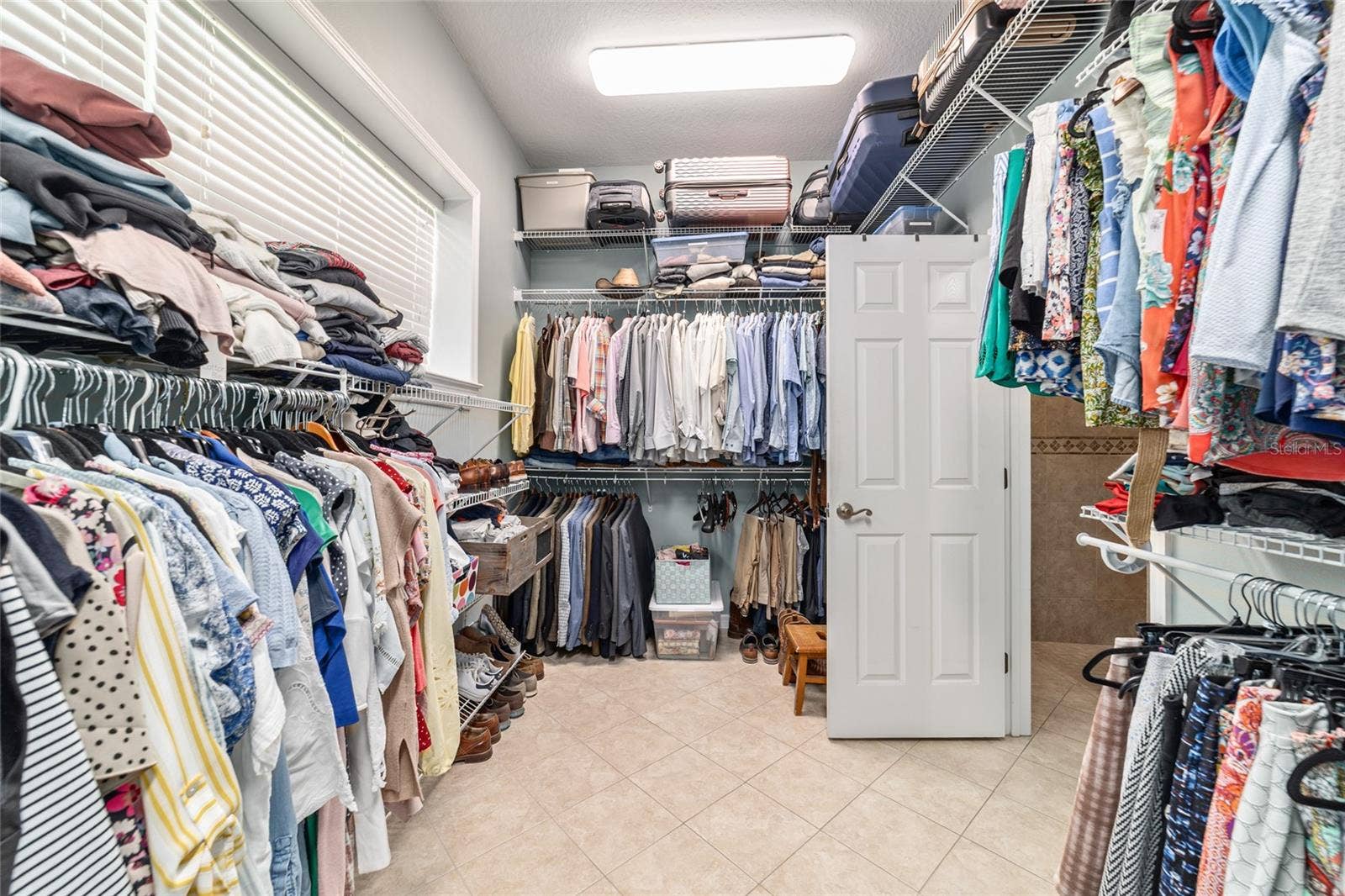 Huge Primary closet