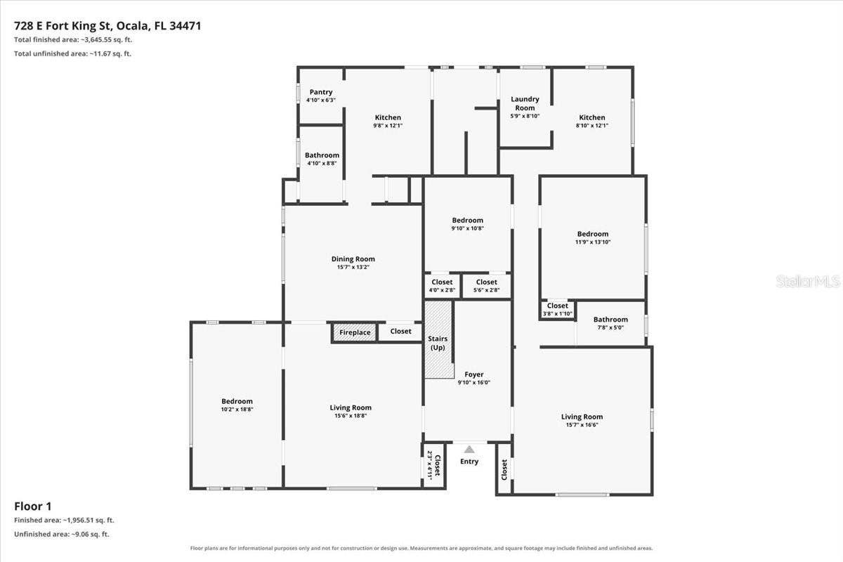 728 E FORT KING STREET, Ocala, FL 34471