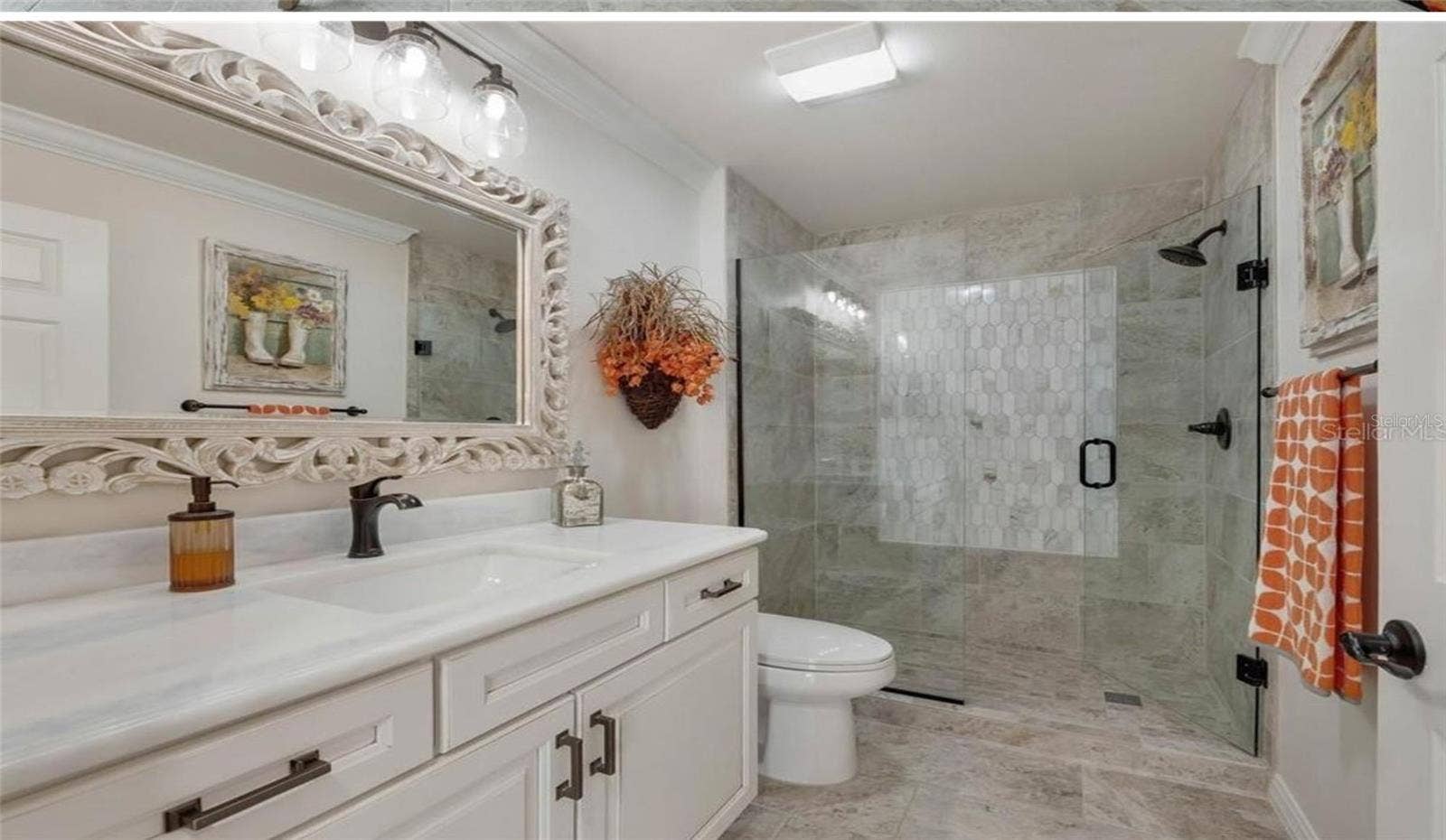UPGRADED GUEST BATHWALK IN SHOWER