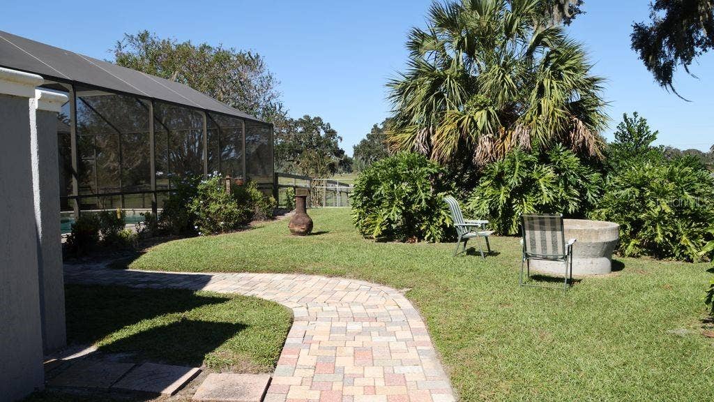 9238 FORT KING ROAD, Dade City, FL 33525 FIRE PIT AND GARDEN