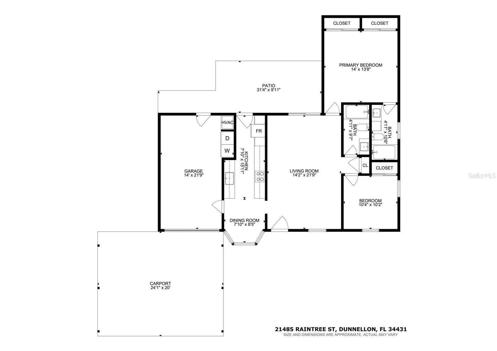 21485 SW RAINTREE STREET, Dunnellon, FL 34431 21485 SW RAINTREE STREET, Dunnellon, FL 34431