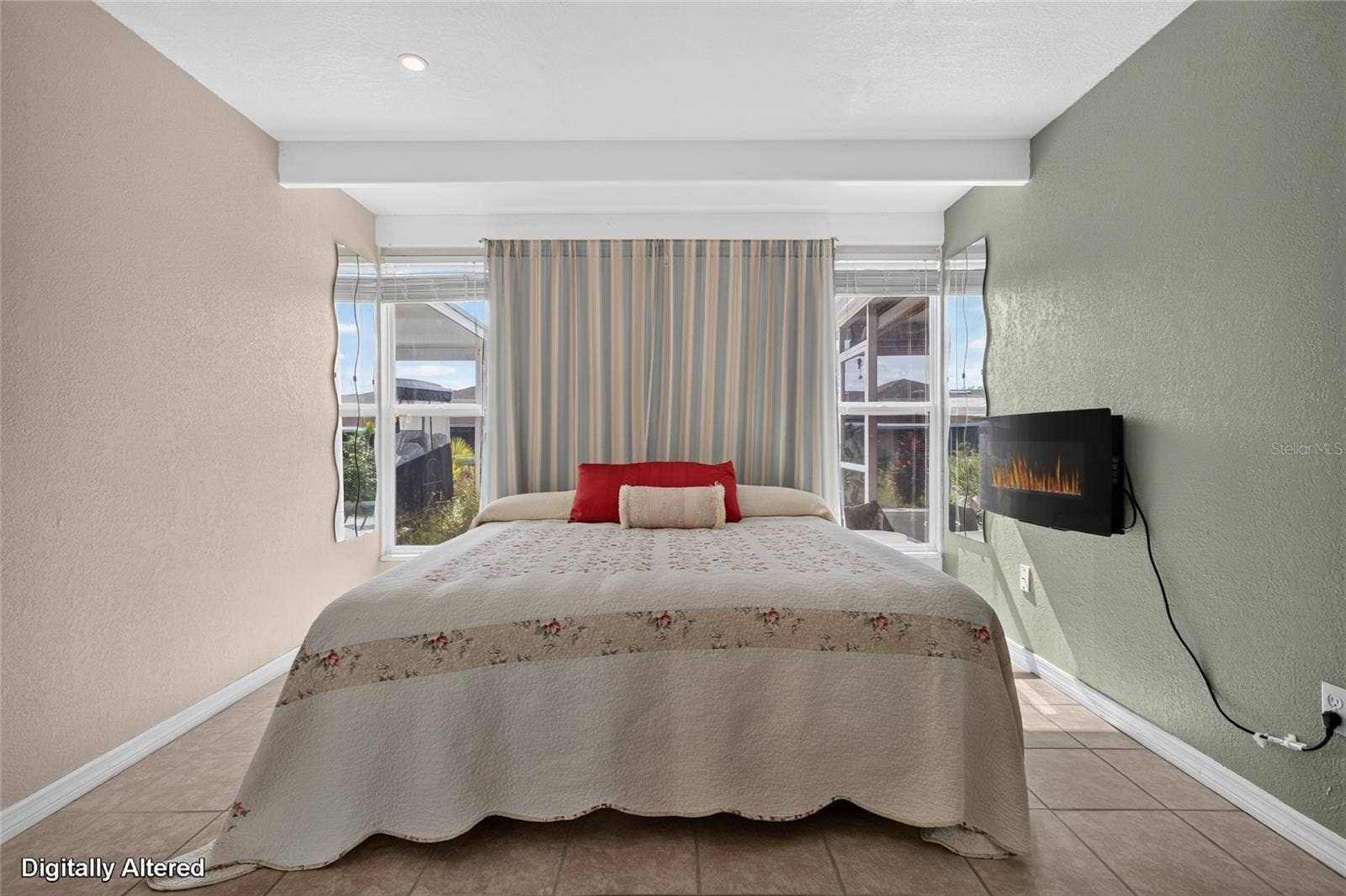 4409 CLUB CIRCLE, Lake Wales, FL 33898 Large master bedroom is 14' x 11' with a walk-in closet.