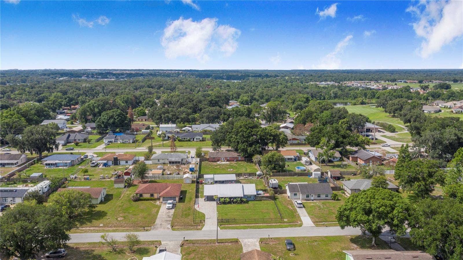 2426 VIEW WAY, Lakeland, FL 33810 Front Aerial Neighborhood
