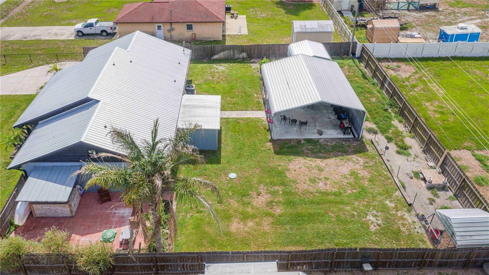 2426 VIEW WAY, Lakeland, FL 33810 Aerial Side View