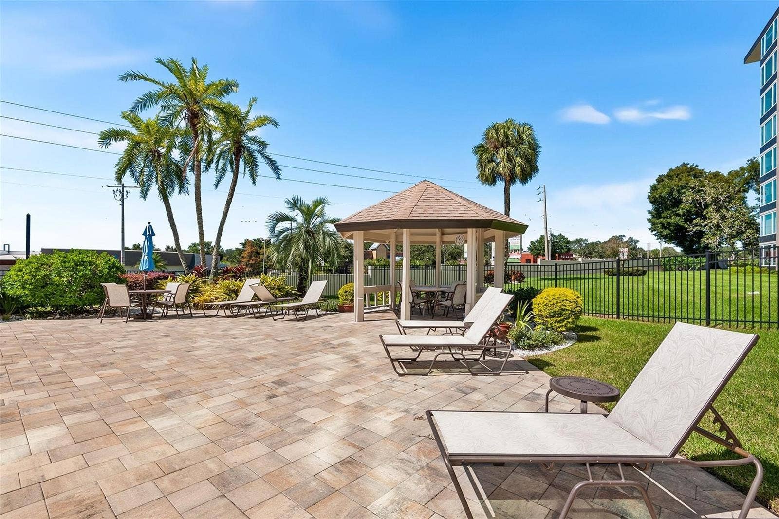 1776 6TH STREET NW, #304, Winter Haven, FL 33881 Gazabo by swimming pool