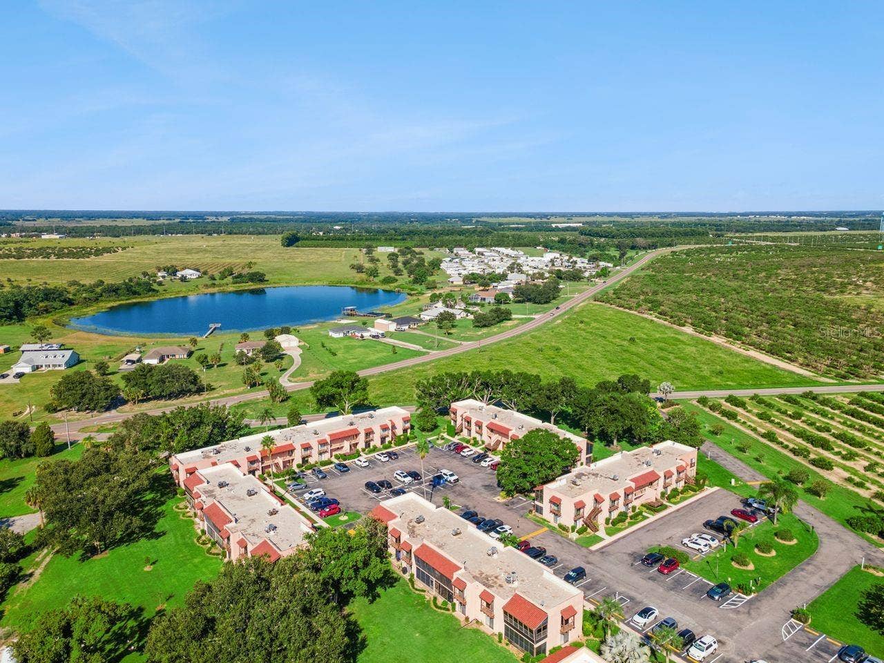 109 LA CASA, #109, Lake Wales, FL 33898 Aerial view looking West