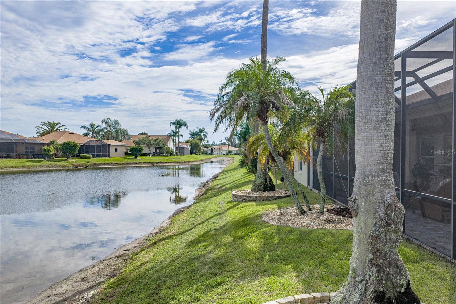 4232 DORNOCH DRIVE, Lake Wales, FL 33859 The pond extends to the east of this home.